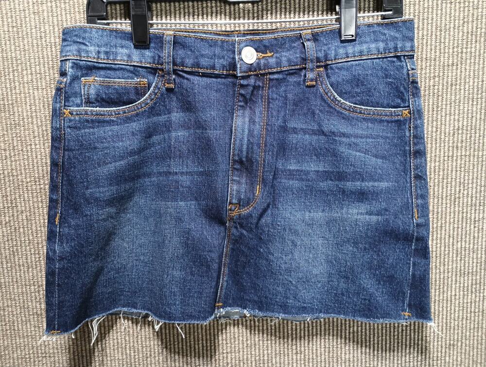 Hudson Vivid Mini Skirt 27 Color Is Mariah Denim